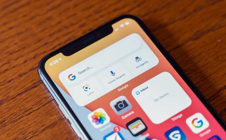 Biểu hiện cụ thể của sự cố widget Google Home trên iOS