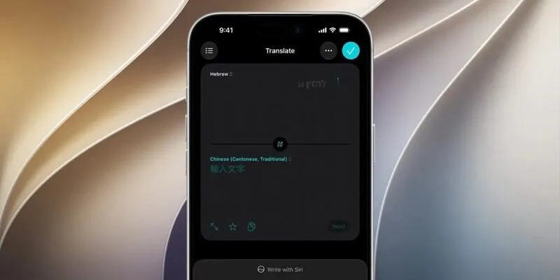 iOS 27 bổ sung 9 ngôn ngữ và giọng vùng miền mới cho Apple Translate 2 Tập trung vào "Giọng vùng miền" - Bước đi chiến lược của Apple