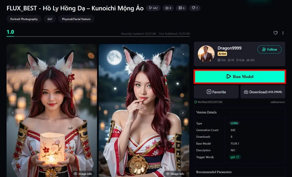 Các tính năng nổi bật của Shakker AI