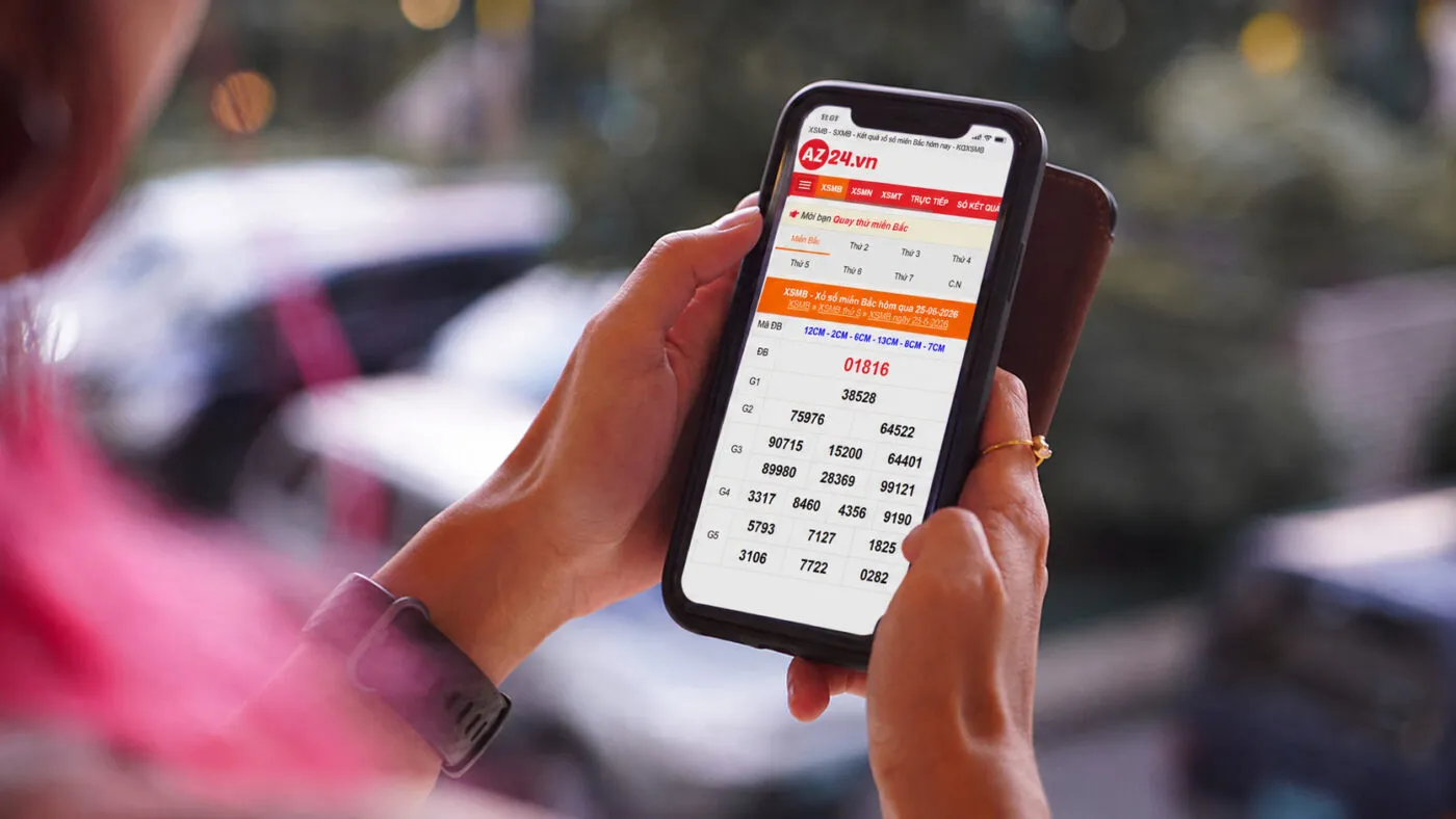 Trang web xem xổ số miền bắc AZ24.VN